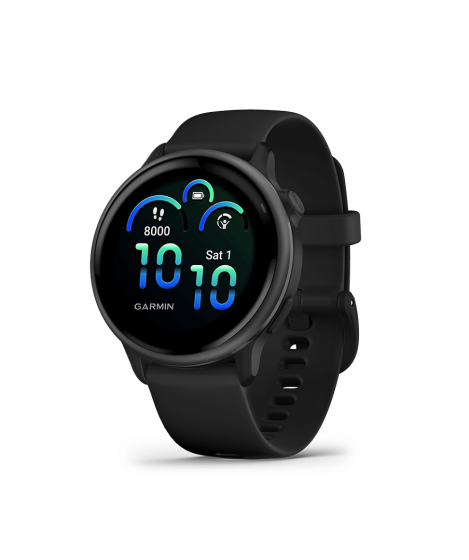 Garmin Sportsur VivoActive 6 Sort Slate med Sort rem