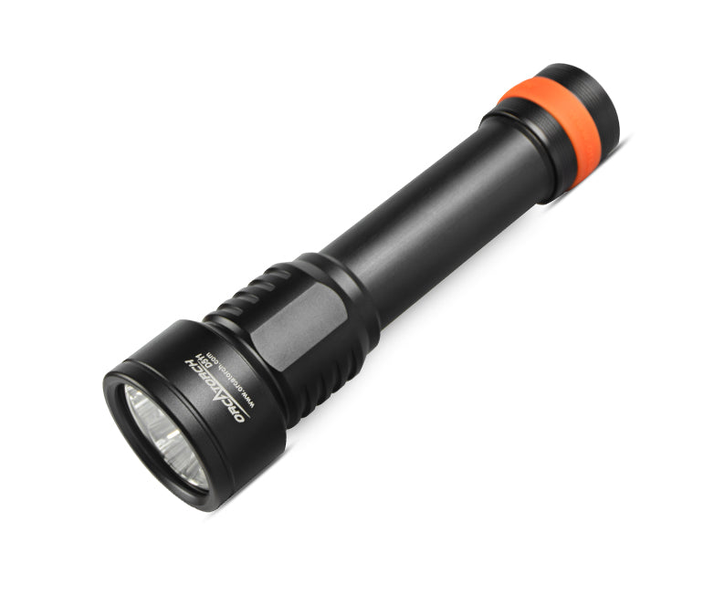 OrcaTorch Dykkerlygte D511 2200 Lumen LED Sort