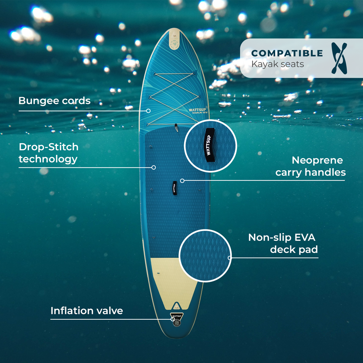 Wattsup Paddleboard Marlin 12´5