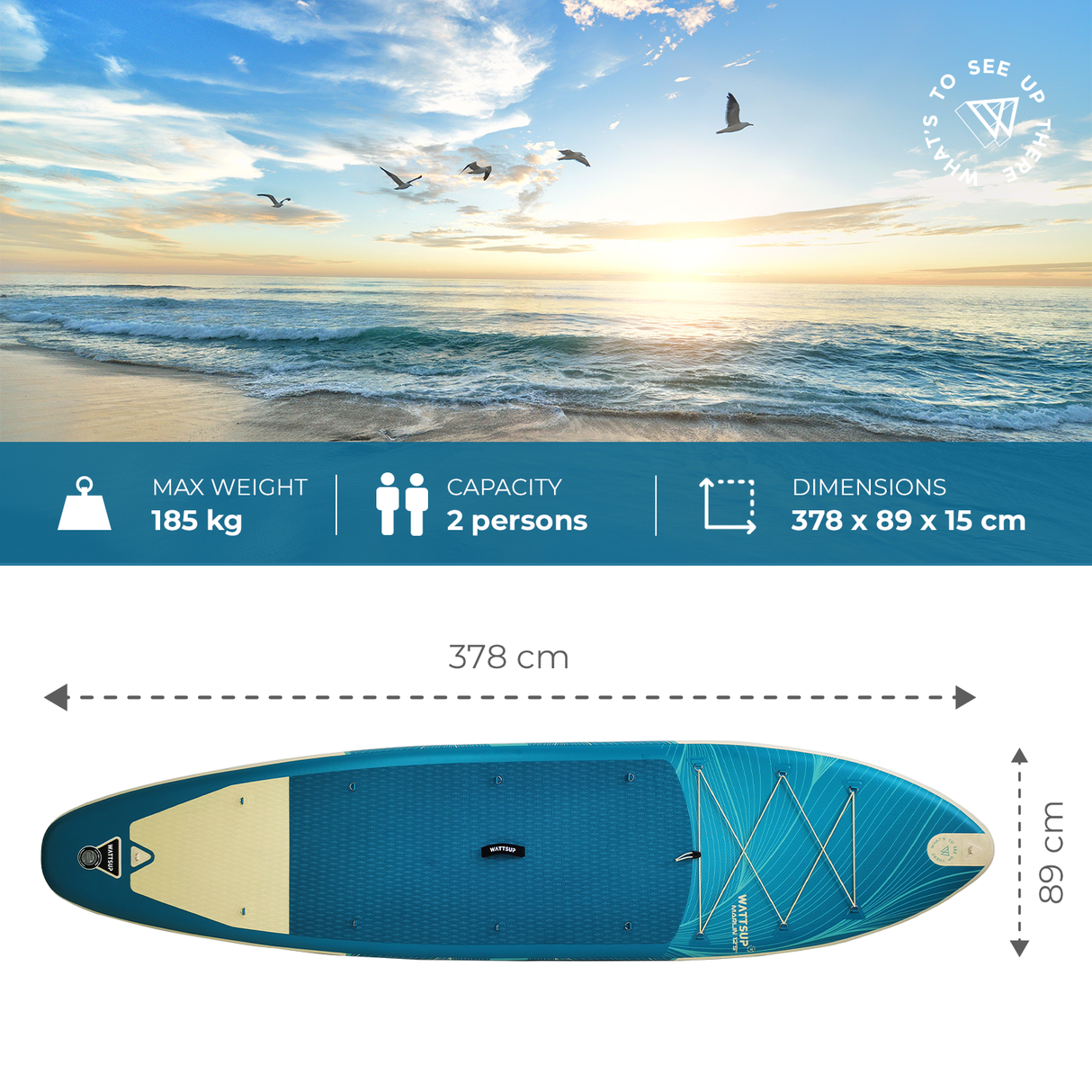 Wattsup Paddleboard Marlin 12´5