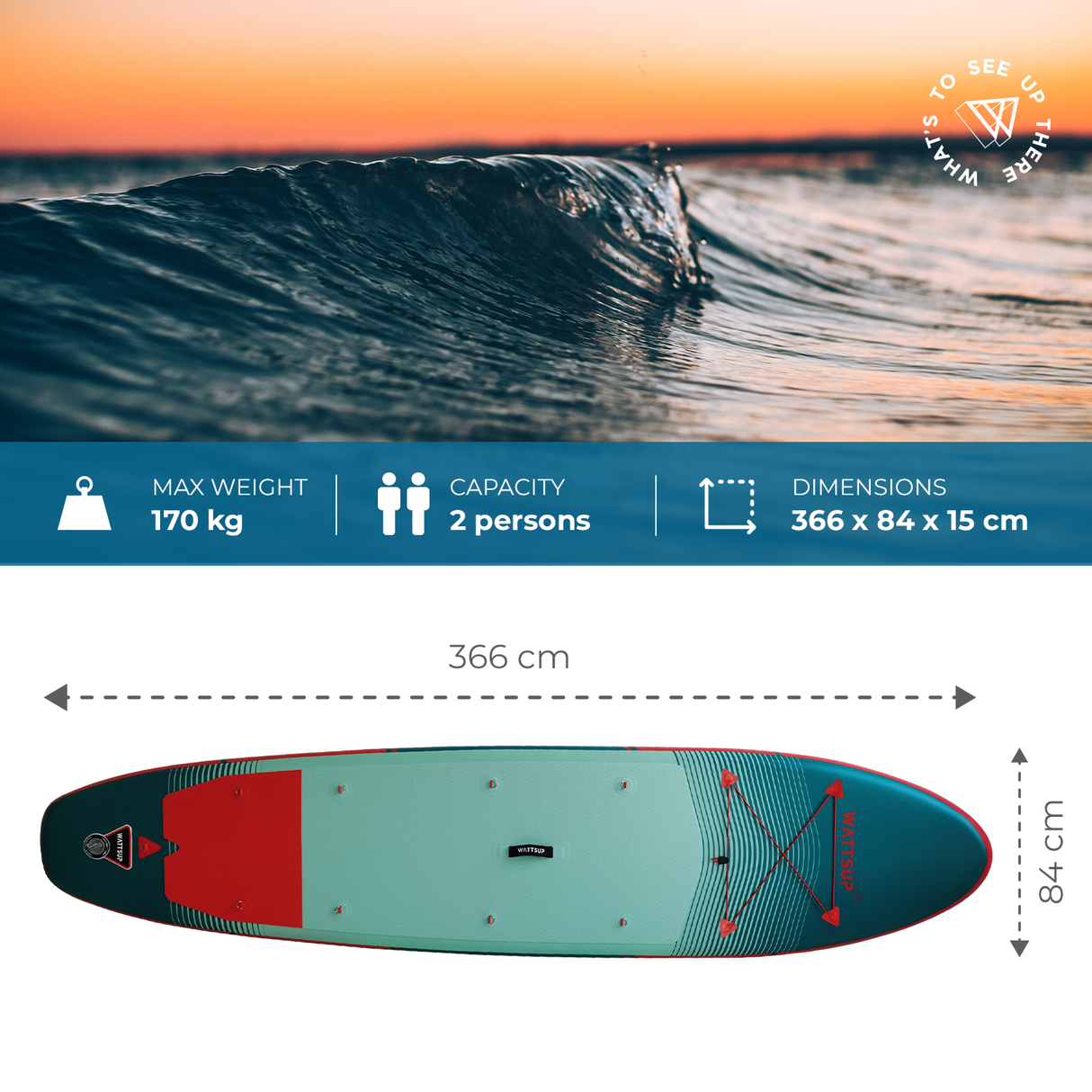 Wattsup Paddleboard F12