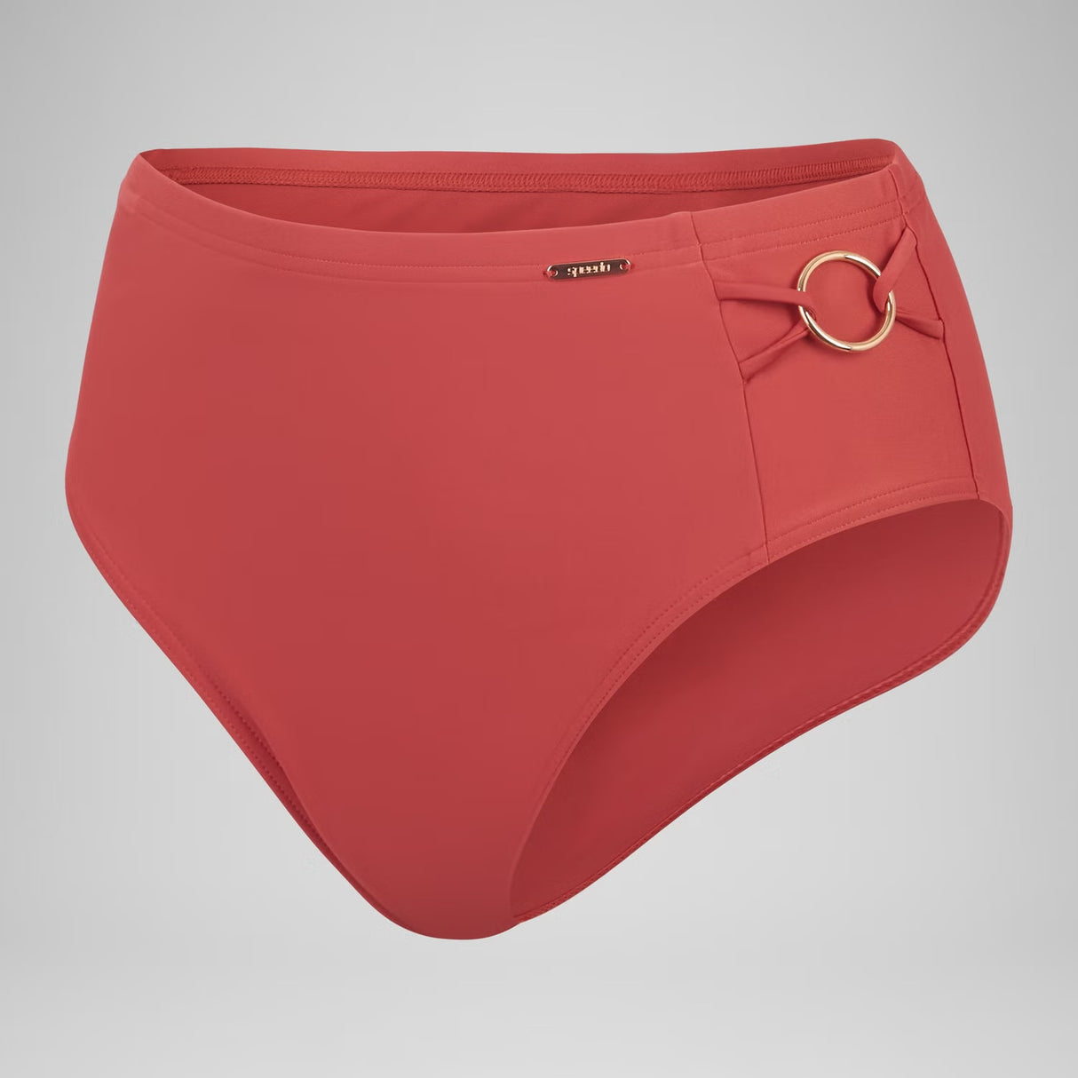 Speedo kvinder Shaping High Waist Brief Murstensrød
