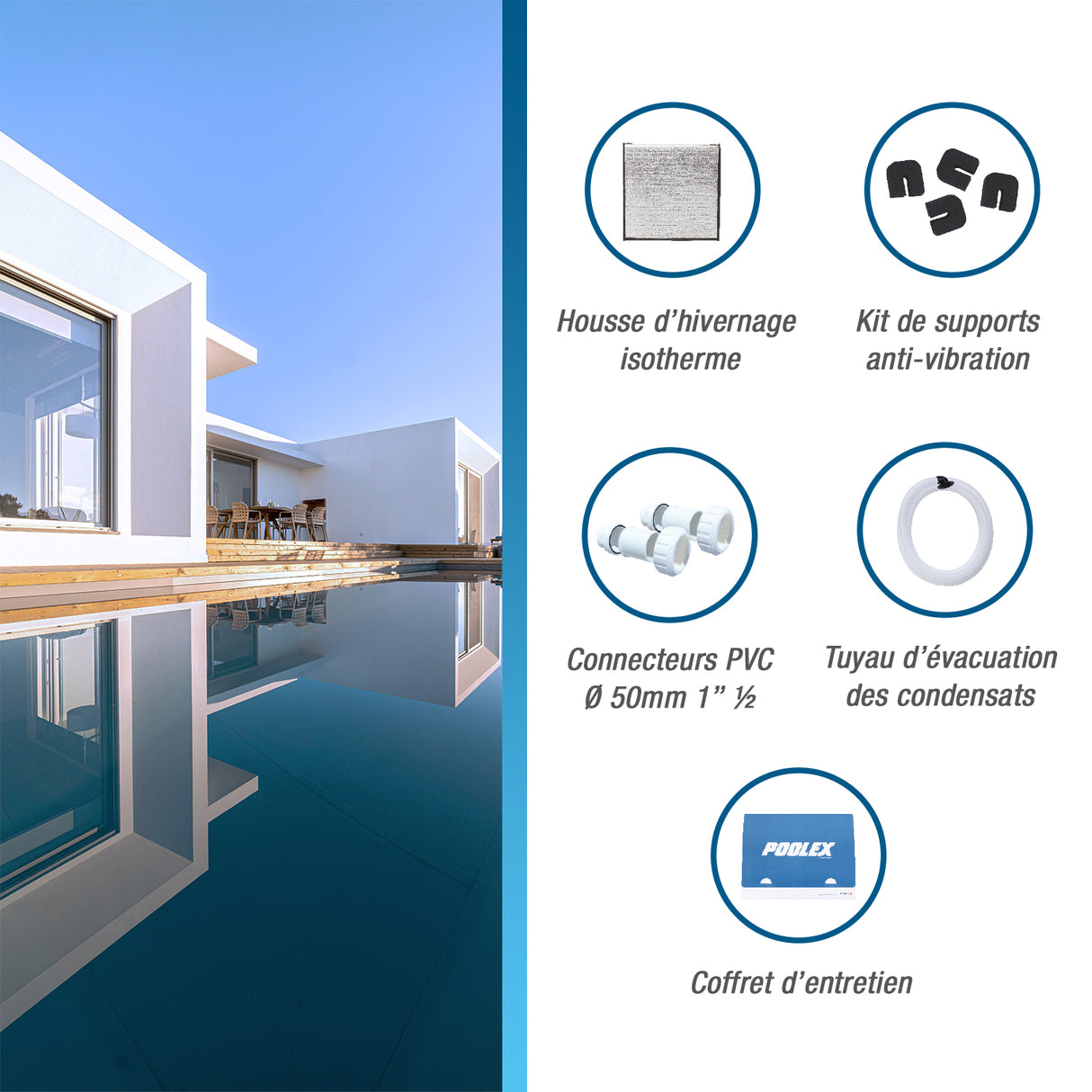 Poolex Varmepumpe Silverline Top til swimming pool