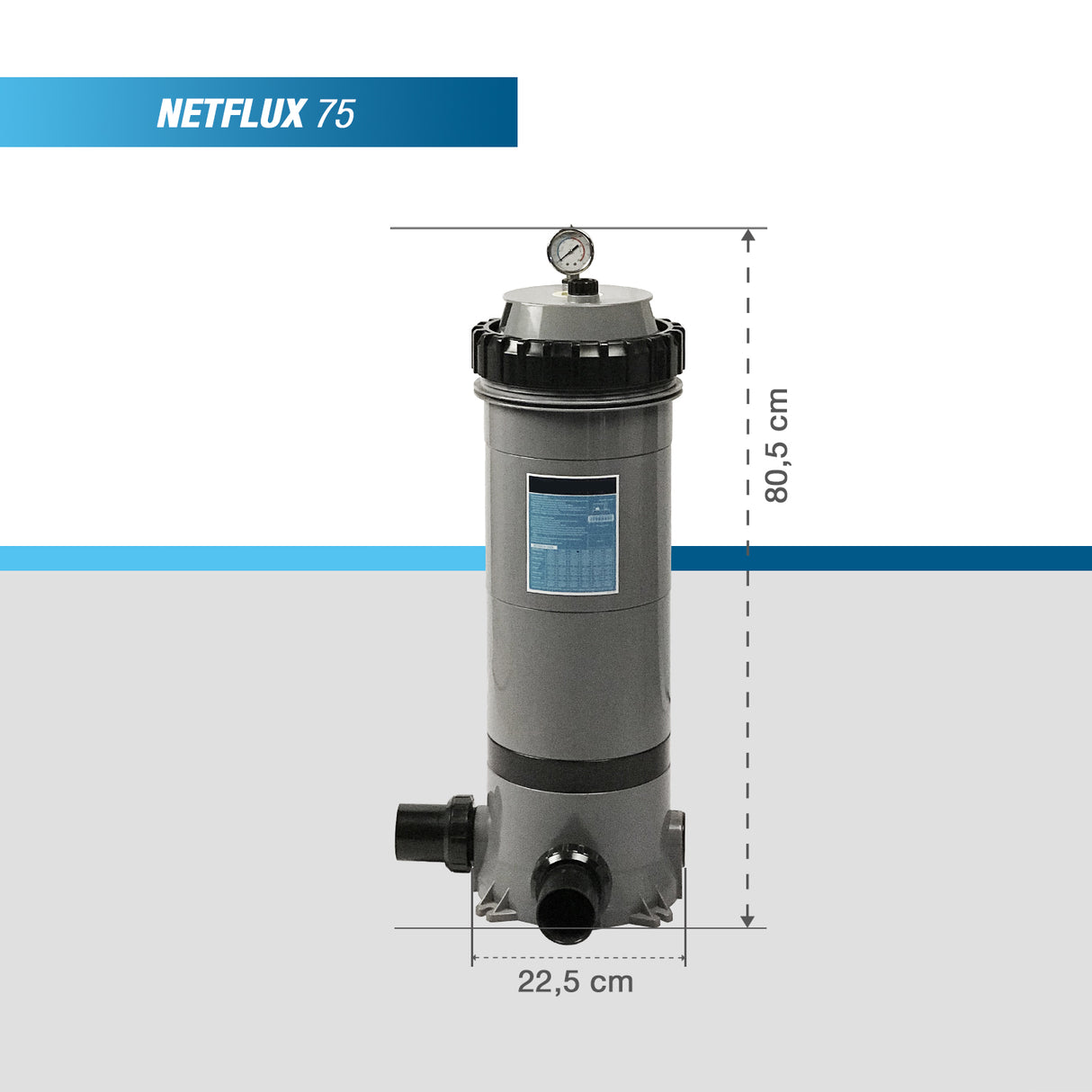 Poolex Filtermedie Netflux Filterpatroner til filtersystem til swimming pool & spa