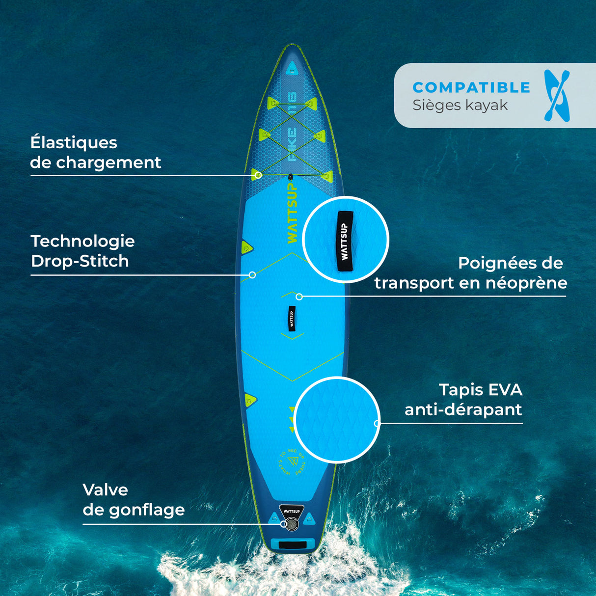 Wattsup Kajak Pike 11´6