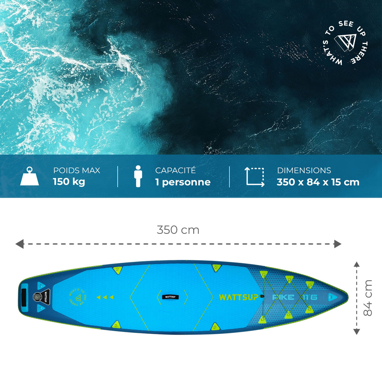 Wattsup Kajak Pike 11´6