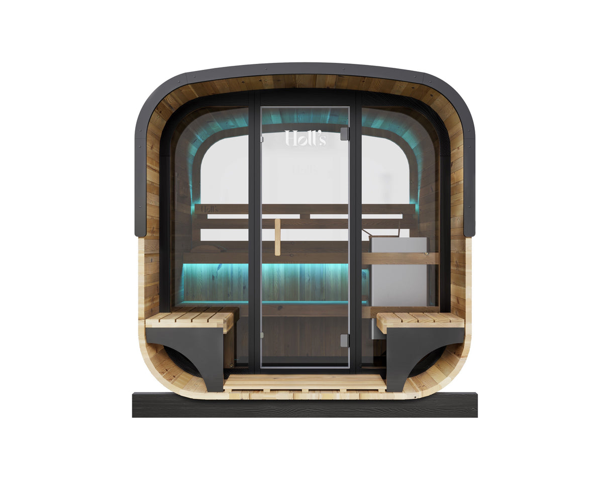 Holl´s Hestia 210 Traditional Sauna Inclus modelle poele 6kW et pierres