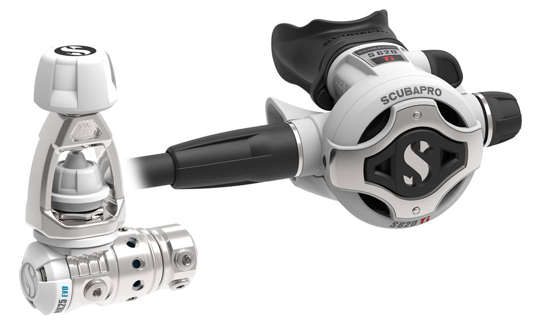 Scubapro MK25 EVO/S620Ti WHITE / S270 Octopus