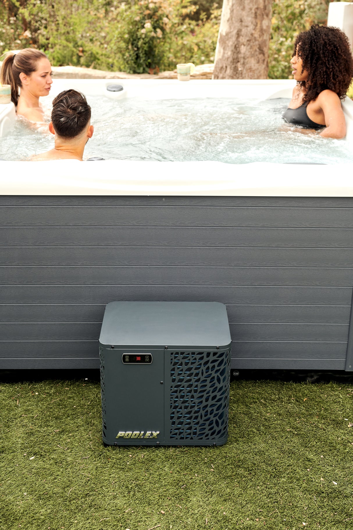 Poolex Varmepumpe Spawer O´Spa til swimming pool 7 kw