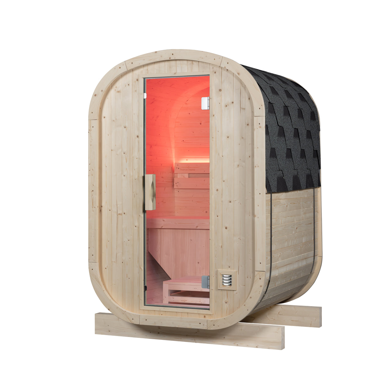 France Sauna Gaia Urban - Spruce FS Model avec poele 4,5kW