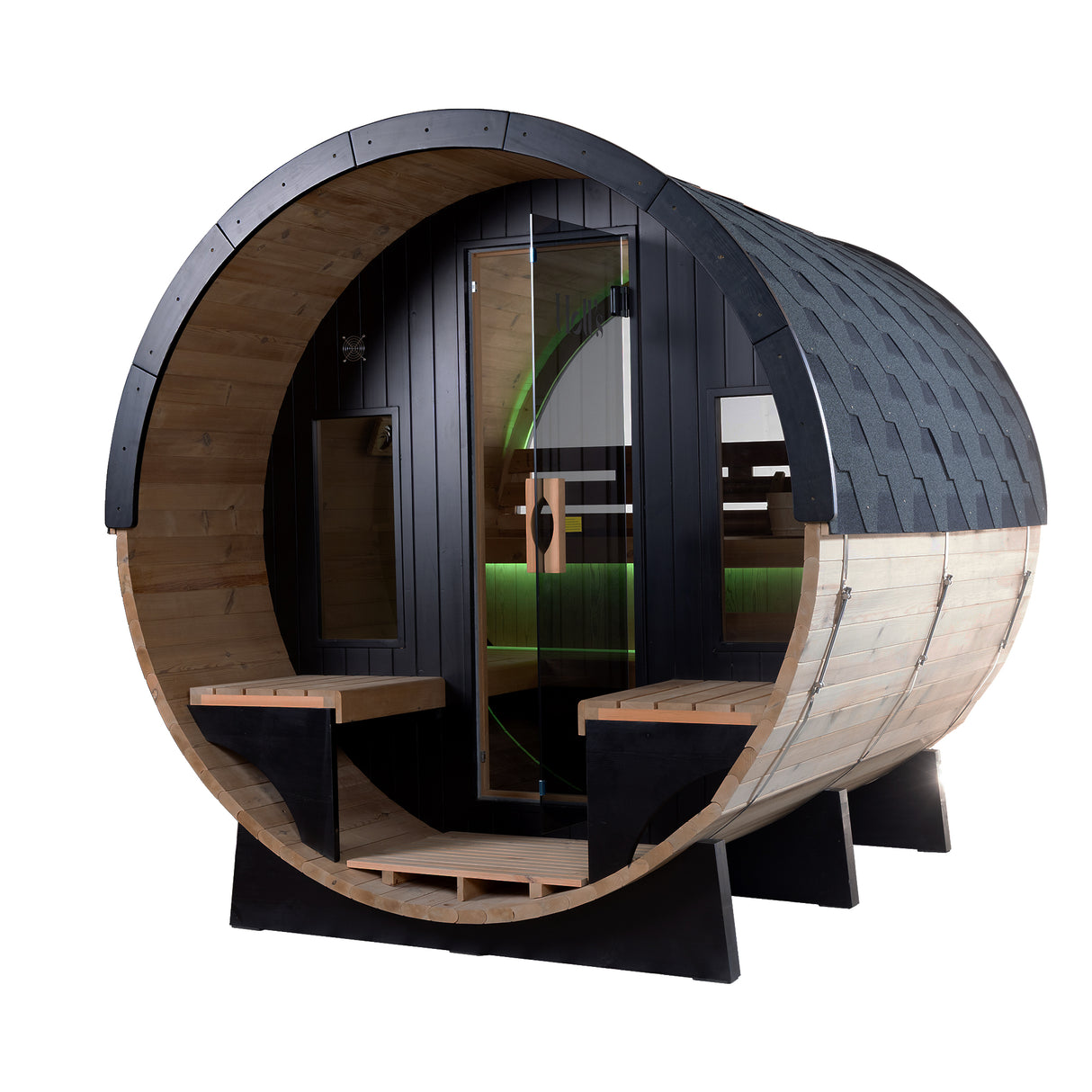 Holl´s Orphee Lounge 240 Traditional Sauna inclus poele 8kW et pierres