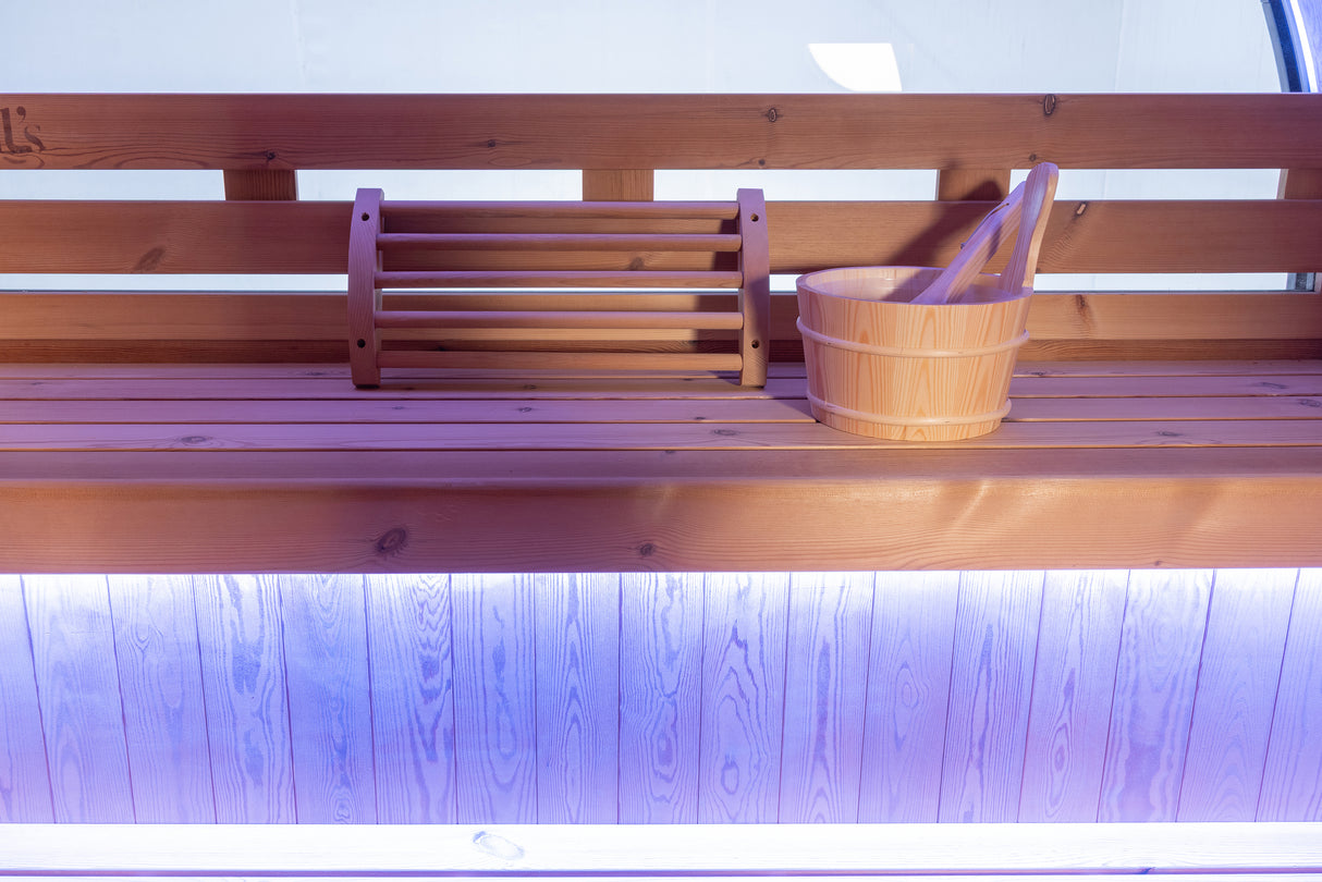 Holl´s Orphee Lounge 240 Traditional Sauna inclus poele 8kW et pierres