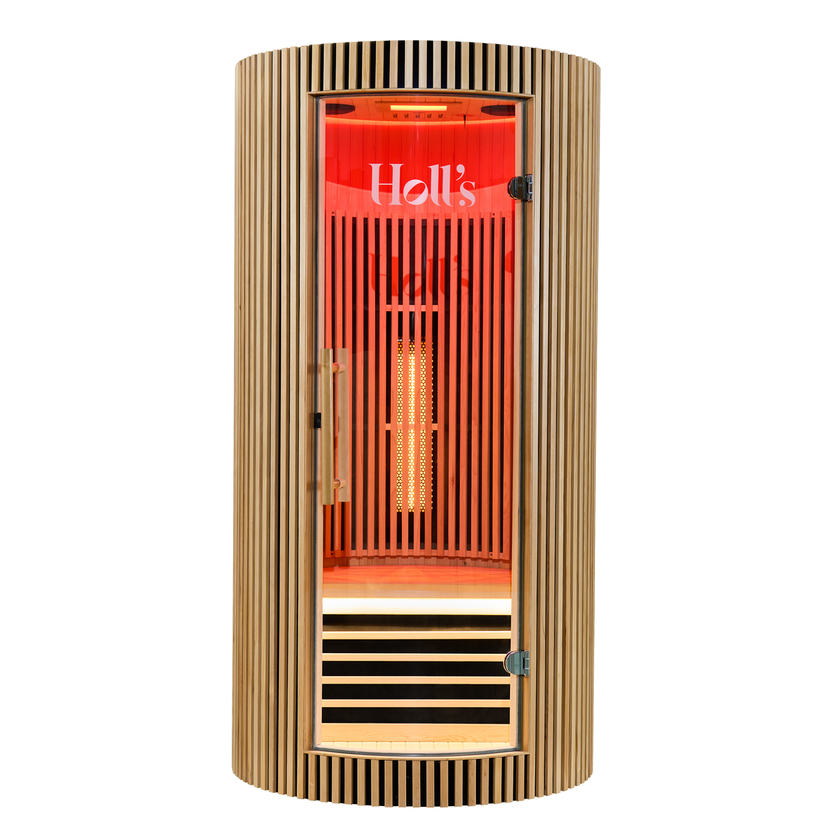 Holl's Sauna Infrarouge Round 1 Places Wood Color