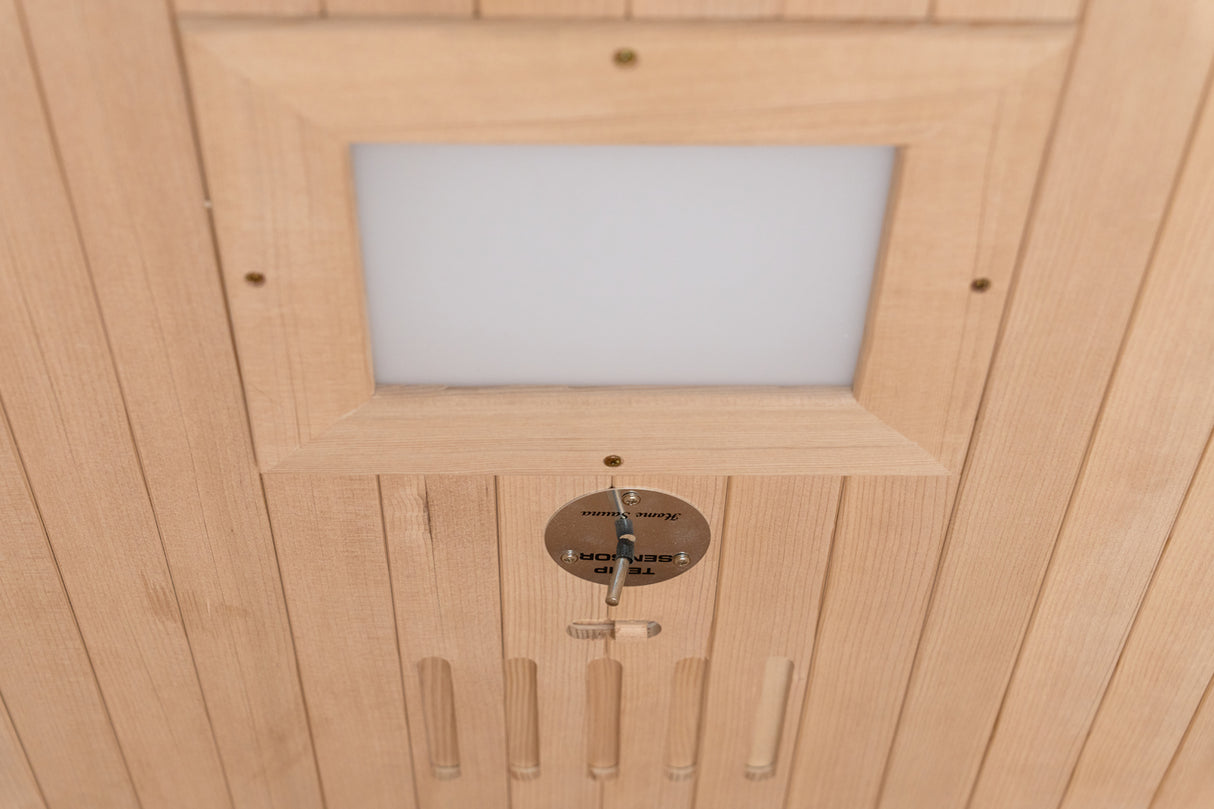Holl's Sauna Infrarouge Round 2 Places Black Color