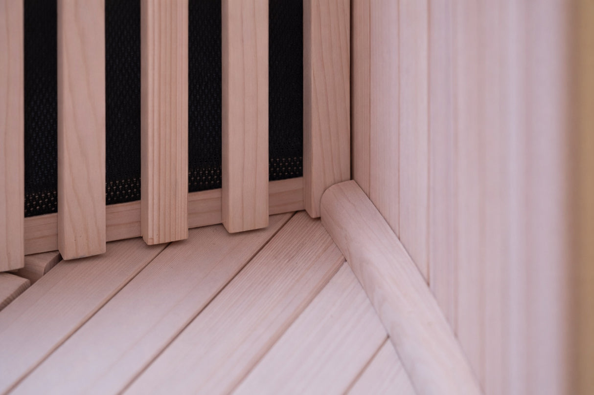 Holl's Sauna Infrarouge Round 4 Places Black Color
