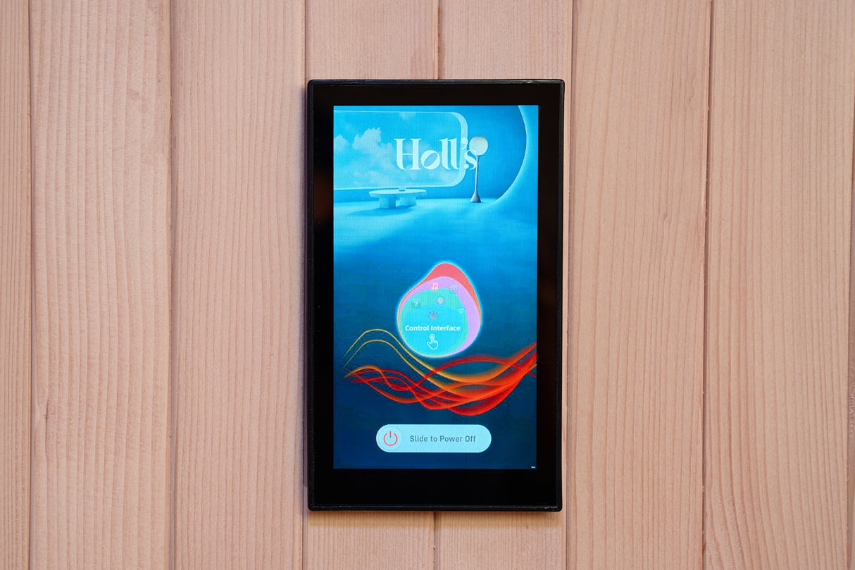 Holl's Sauna Infrarouge Round 2 Places Wood Color