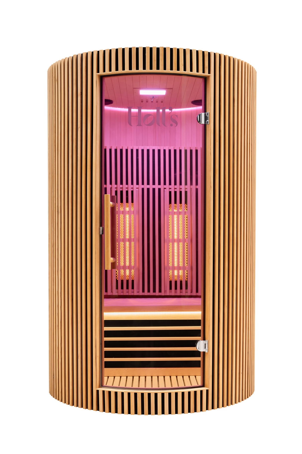 Holl's Sauna Infrarouge Round 2 Places Wood Color