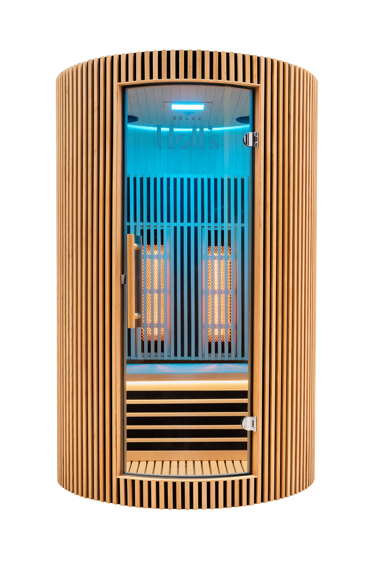 Holl's Sauna Infrarouge Round 2 Places Wood Color