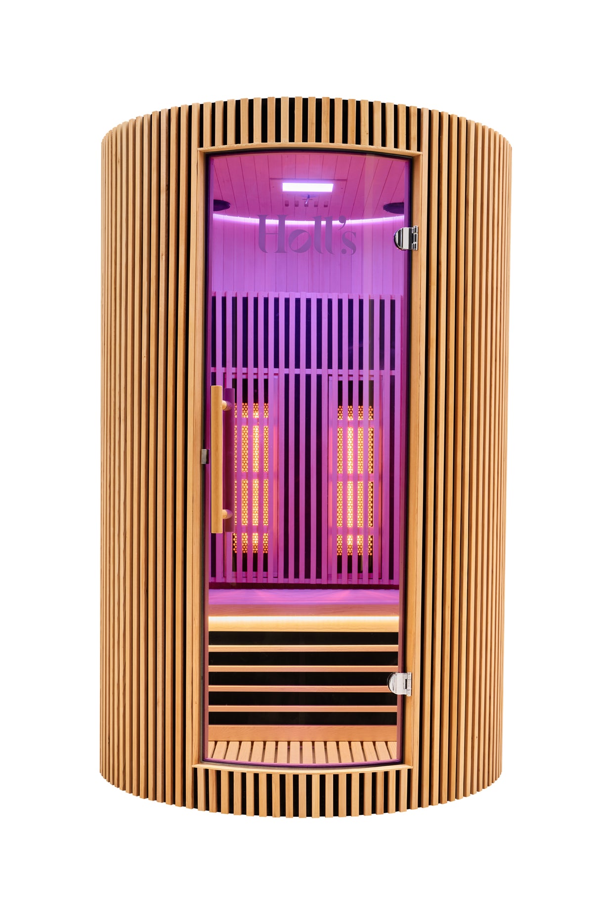 Holl's Sauna Infrarouge Round 2 Places Wood Color