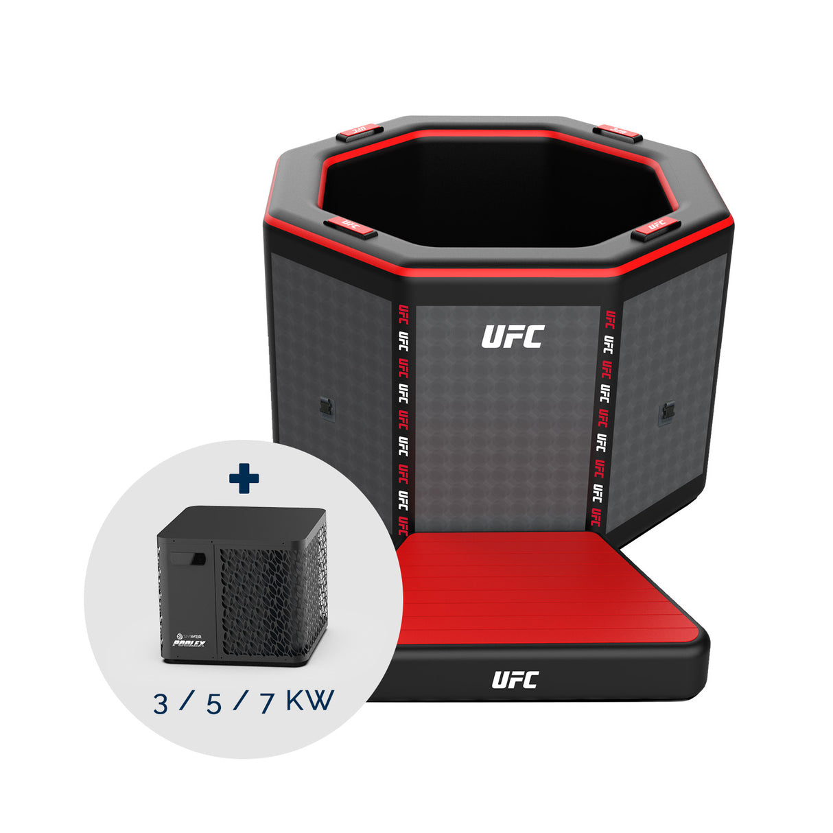 Poolex Spa Netspa Ufc Icebatch Ottekantet Isbad