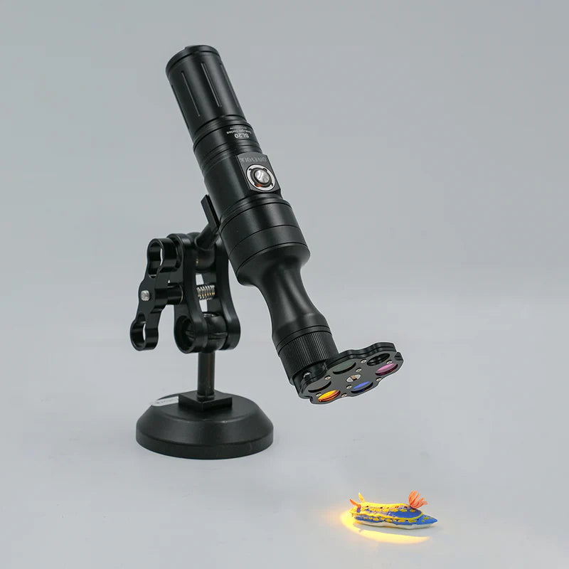 DIVEVOLK Farvefilterhjul til 2000 Lumen dykkerlampe snoot