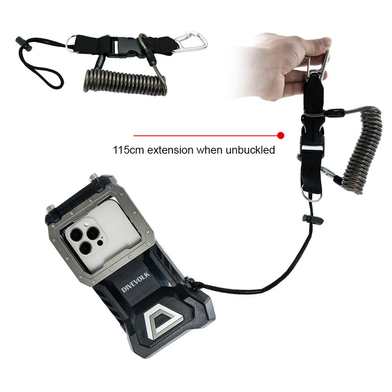 DIVEVOLK Coiled Lanyard