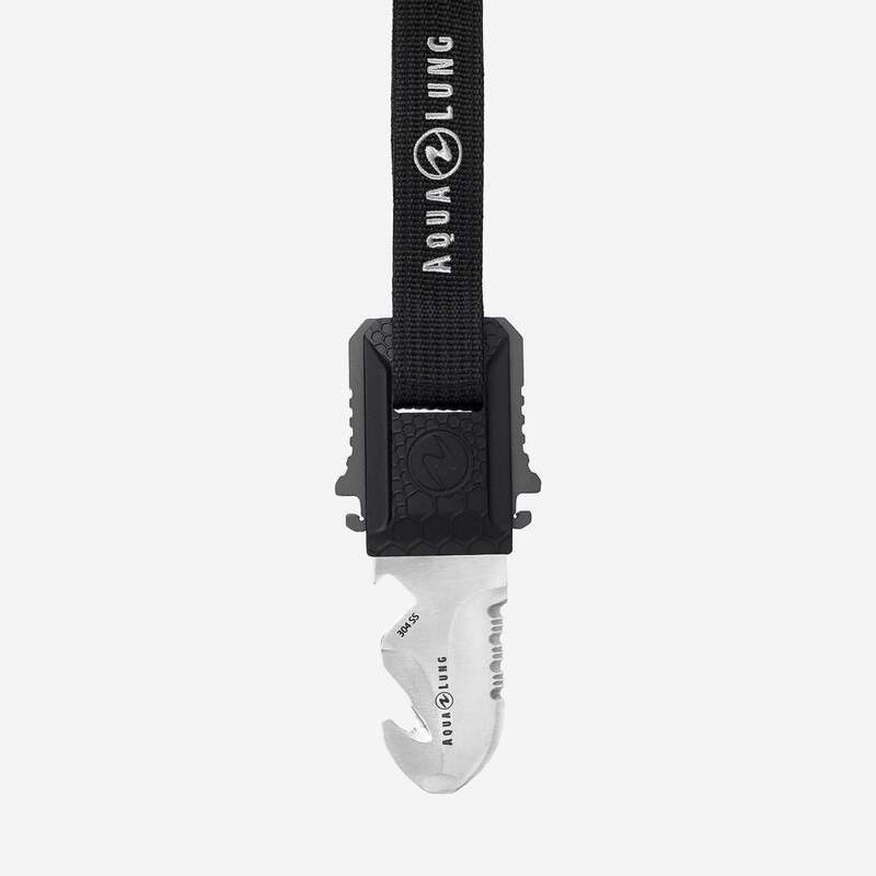 Aqualung Dykkerkniv Micro Squeeze, Blunt, Stainless Steel (KN118111)