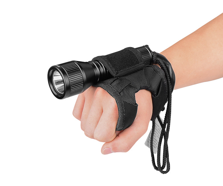 OrcaTorch Dykkerlygte D550 1000 Lumen Sort