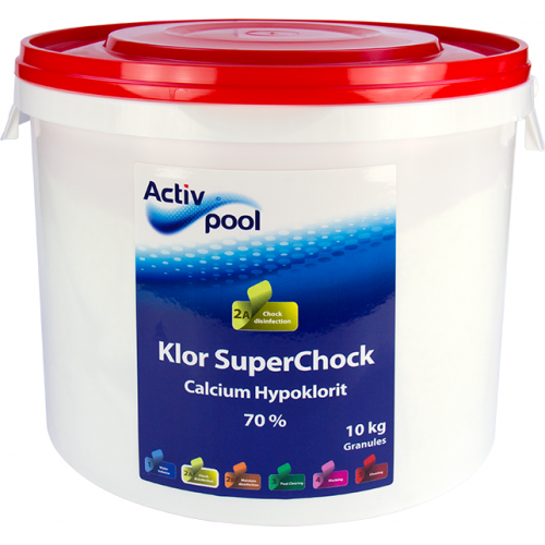 Activ Pool Klor SuperChock Calcium Hypoklorit 10 kg