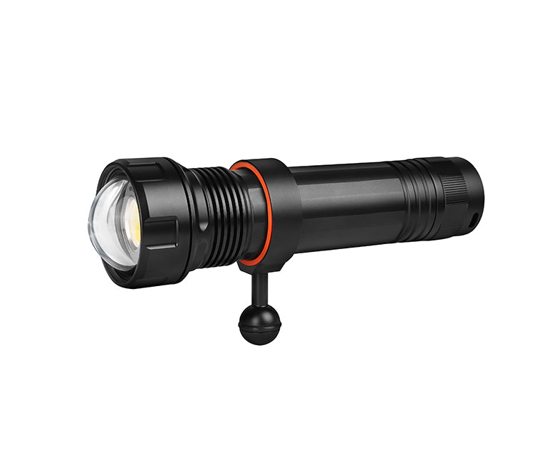 OrcaTorch D950V video diving light 10500 Lumen 4 modes 10h max battery