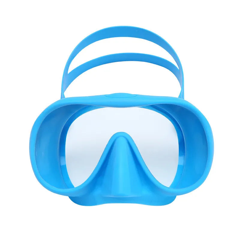 OD Snorkelpakke Softview maske og dry snorkel til Junior
