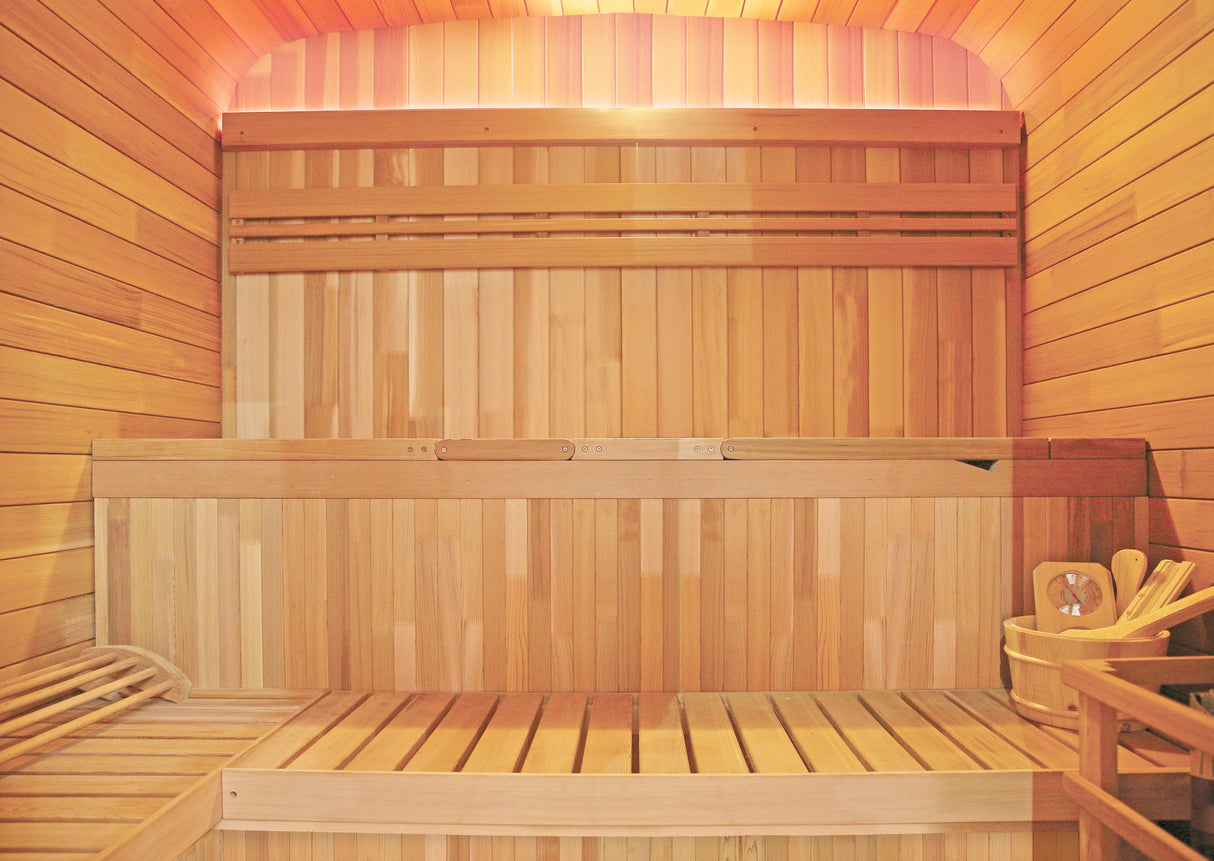 Holls Gaia Nova Sauna Udendørs Sauna 3-6 personer komplet pakke