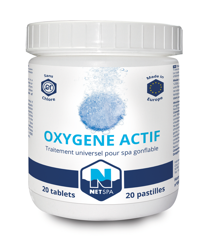 Netspa Active Oxygen behandling til din spa - 20 stk x 20G tabletter