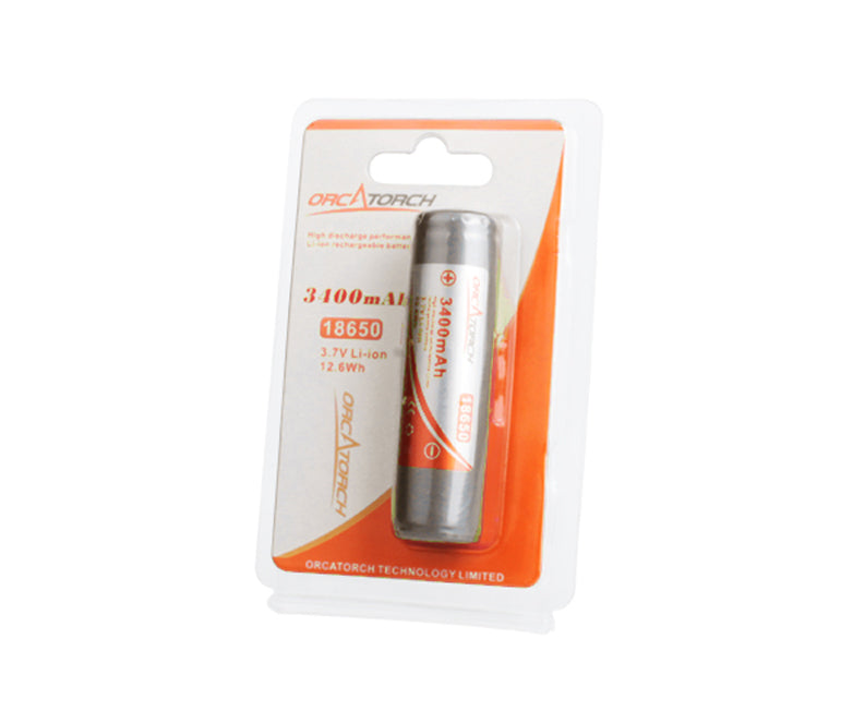 OrcaTorch 18650 3,6v 3400mAh