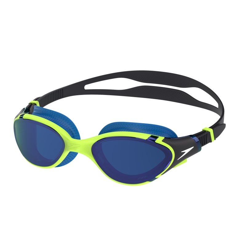 Speedo Svømmebriller Biofuse 2.0 Mirror Blå/Lime Grøn