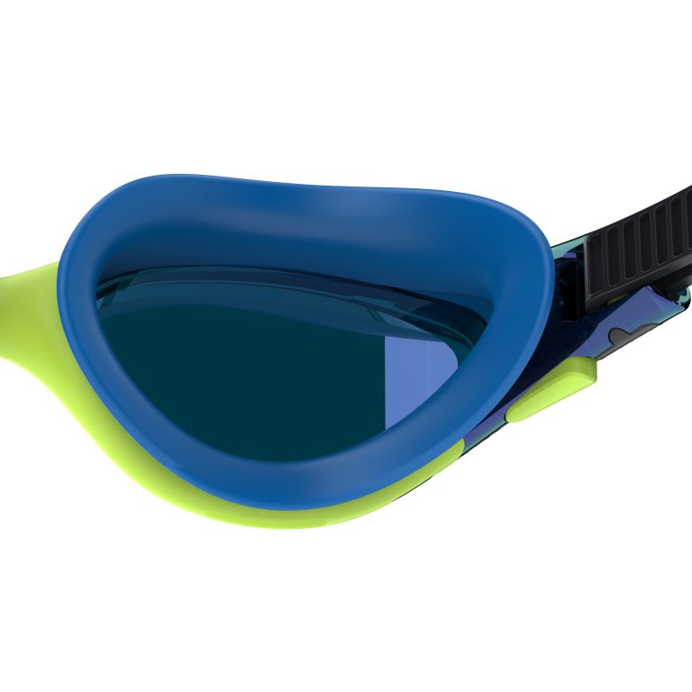 Speedo Svømmebriller Biofuse 2.0 Mirror Blå/Lime Grøn