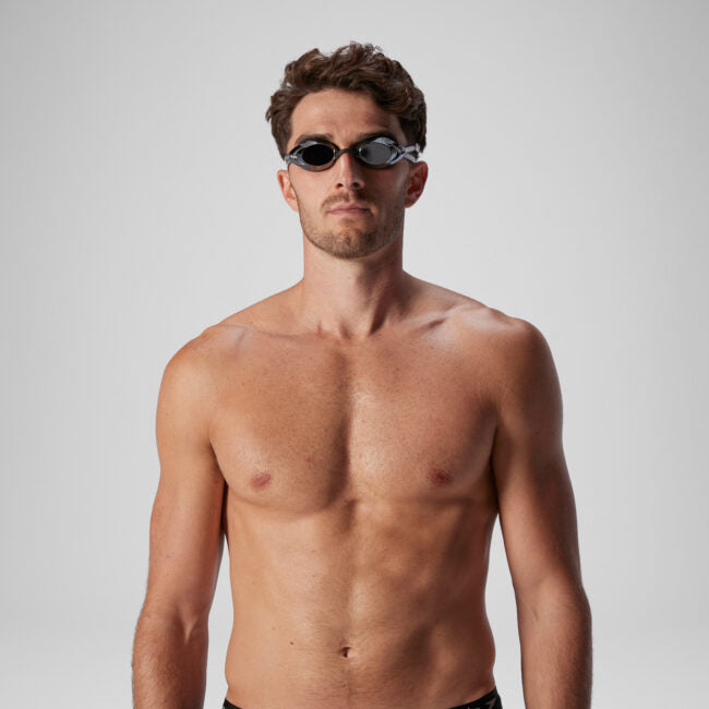 Speedo Svømmebriller Vanquisher 3.0 Mirror Sølv/Sort