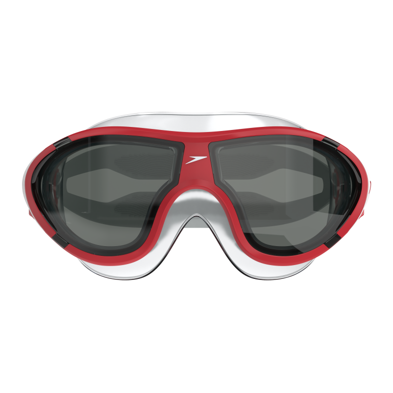 Speedo Svømmebriller Biofuse 2.0 Mask Junior Rød/Grå