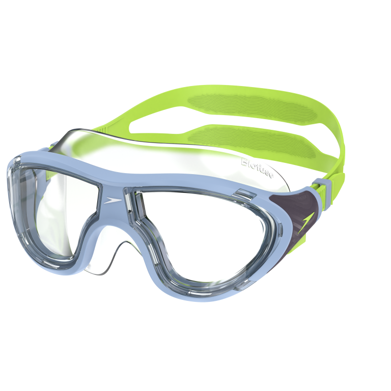 Speedo Svømmebriller Biofuse 2.0 Mask Junior Blå/Grøn