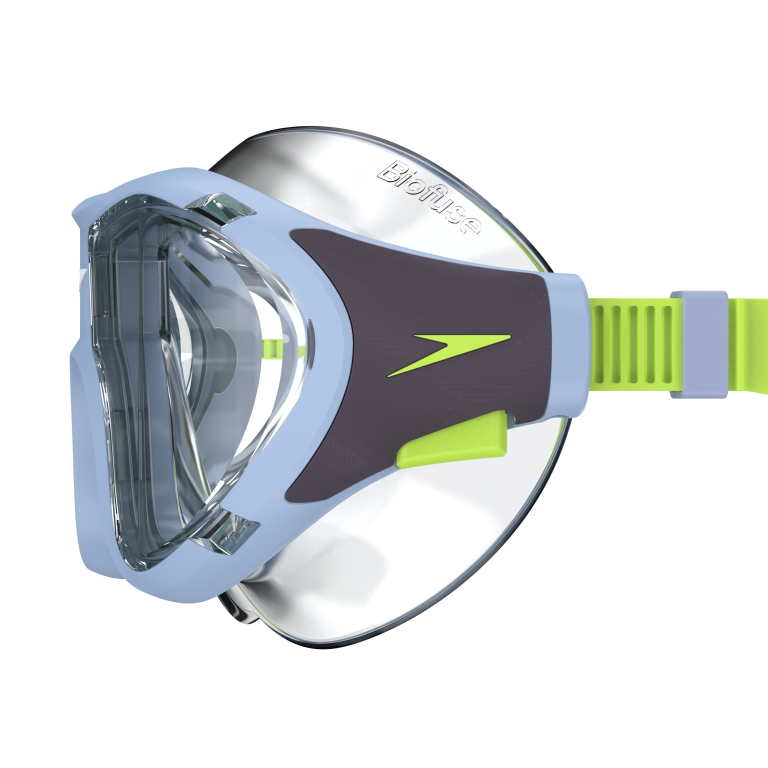 Speedo Svømmebriller Biofuse 2.0 Mask Junior Blå/Grøn