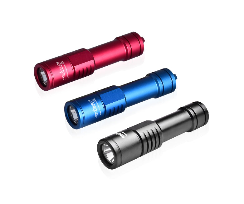 OrcaTorch Dykkerlygte D520 1000 Lumen Sort