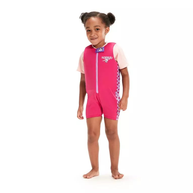 Speedo LEARN TO SWIM Character Printed Float Suit til børn