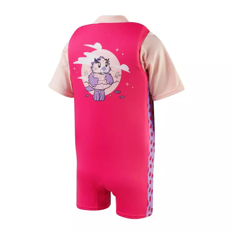 Speedo LEARN TO SWIM Character Printed Float Suit til børn