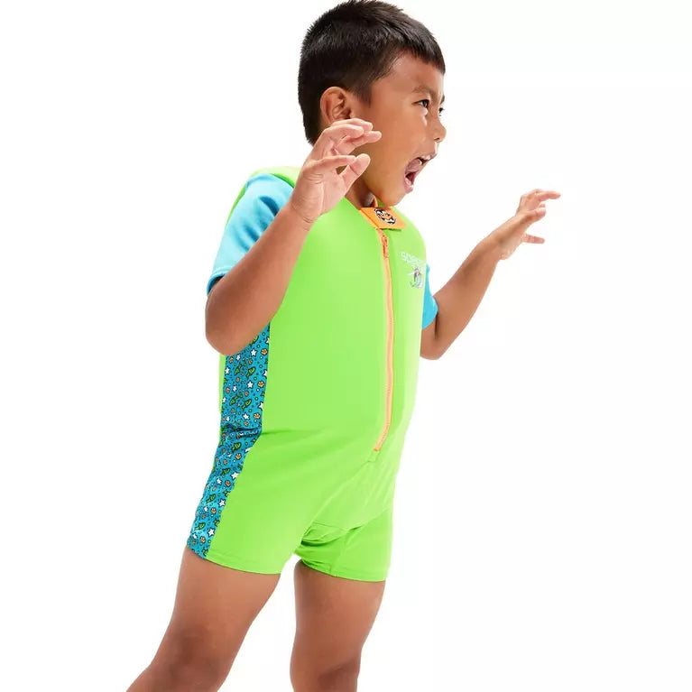 Speedo LEARN TO SWIM Character Printed Float Suit til børn