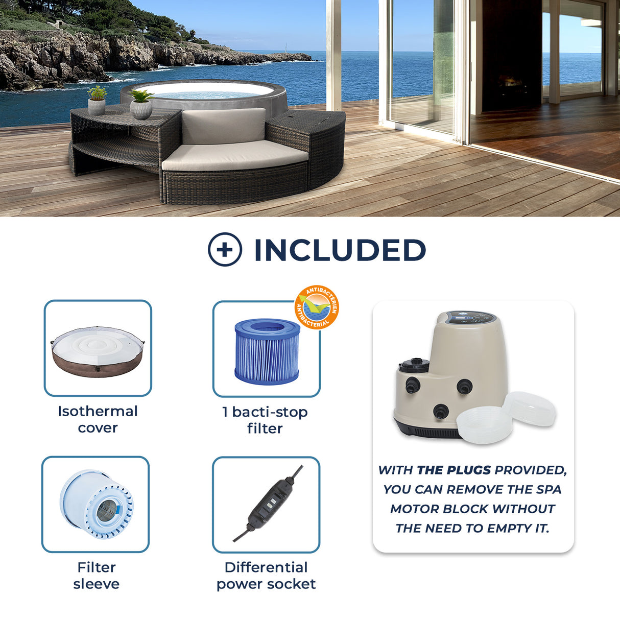 Netspa Vita Premium Spa 4 personer