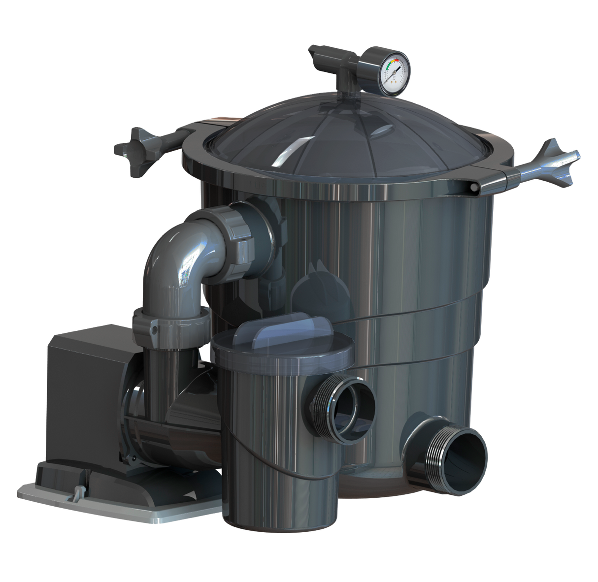 Poolex filtreringssystem Filter Max til swimming pool Ø250mm Bowl 30m3-75m3