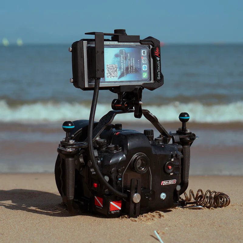 DIVEVOLK Sealink Contact Type Underwater WiFi Signal Transmitter til tilslutning af smartphone og kamera