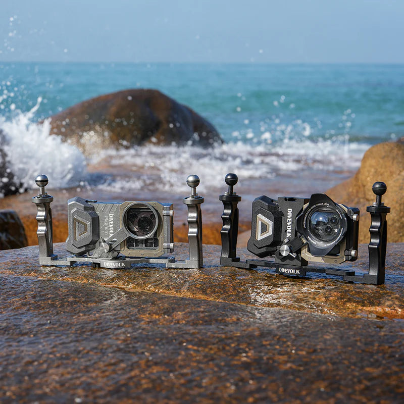 NEW - DIVEVOLK Dual Handle for Underwater Housing