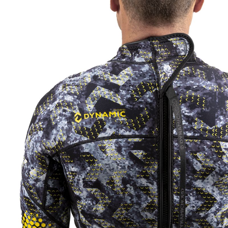DynamicNord VÅDDRAGT FDS-2 Men Freedive Fullsuit 2mm Camo/Grå