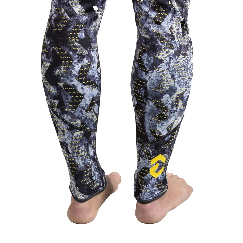 DynamicNord VÅDDRAGT FDS-2 Men Freedive Fullsuit 2mm Camo/Grå